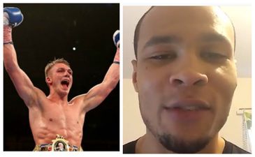 Watch Chris Eubank Jr share his relief as Nick Blackwell wakes from coma