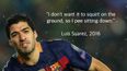 Luis Suarez’s toilet habit revelation will sends shock waves throughout the football world