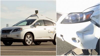 Google self-driving car involved in messy collision with bus