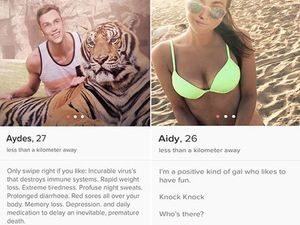 People are not happy about this condom company’s fake Tinder profiles for STIs