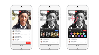 You’ll now be able to stream live video direct to Facebook