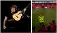 Here’s what happens when a steward at a school rugby final looks like Ed Sheeran