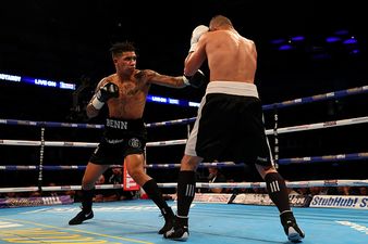 Conor Benn makes memorable professional debut with first-round stoppage