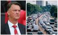 Manchester United are the butt of the jokes as traffic problems delay kick-off against Spurs