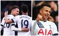 Dele Alli was blissfully unaware he’d been nutmegged by team-mate in pre-match warm up