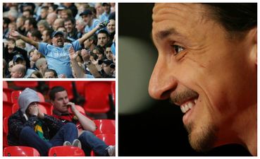 Manchester City fans play Zlatan Ibrahimovic prank on Manchester United ticket office