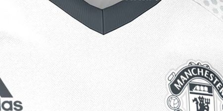 This fantastic leaked Manchester United third kit looks all white to us