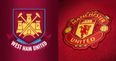 West Ham vs Man United: The starting lineups have been announced