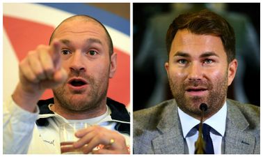 Tyson Fury takes aim at Eddie Hearn in latest press conference