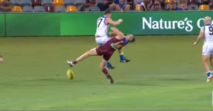 Sickening Aussie rules knockout hit is genuinely difficult to watch