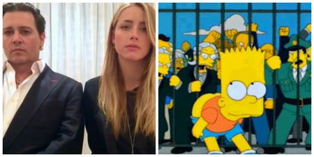 Johnny Depp’s and Amber Heard’s awkward apology to Australia is like something from ‘The Simpsons’