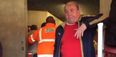 There are claims this footage shows an Arsenal fan biting a steward during Palace game