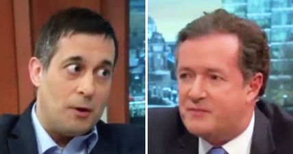 Piers Morgan is absolutely owned on live TV row about celebrity threesome story