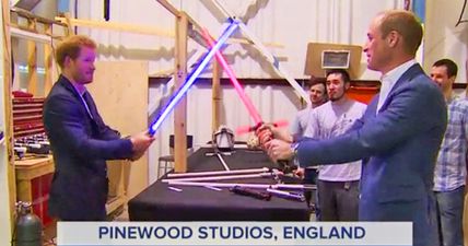 Royal tour of Star Wars set is greeted with predictable p*sstakery