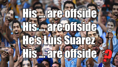 Do you know the missing words to these famous football chants?