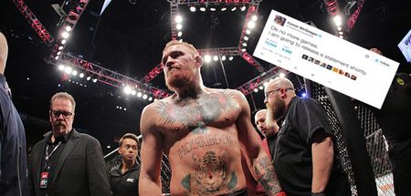 Conor McGregor sparks more speculation with this tweet about announcement on future