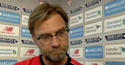 Jurgen Klopp responds to Mamadou Sakho question in post-match interview