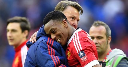 Louis van Gaal claims Anthony Martial is not an out-and-out goalscorer