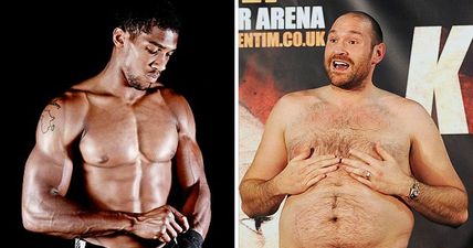 Tyson Fury admits he may be slightly jealous of the size of Anthony Joshua’s penis