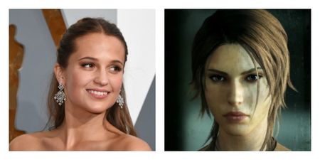 Alicia Vikander will be your new Lara Croft