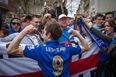 Two Leicester fans cashed out of their Leicester title bets just before today’s match