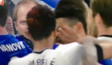 Chelsea vs Spurs turns nasty during scrap as Dembele seems to gouge Costa’s eye