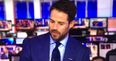 Jamie Redknapp’s live Sky chat is interrupted by a couple of intruders