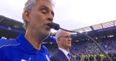 Claudio Ranieri on verge of tears as Andrea Boccelli serenades him with breathtaking rendition of Nessun Dorma