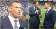 Jamie Carragher is absolutely fuming as Jamie Redknapp hijacks his Drinkwater interview