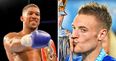 Anthony Joshua pays his own ‘chat sh*t, get banged’ tribute to Jamie Vardy