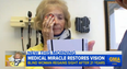 This blind woman regained her sight thanks to a “miracle” fall