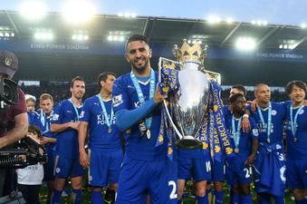 Riyad Mahrez has been named Facebook Footballer of the Year