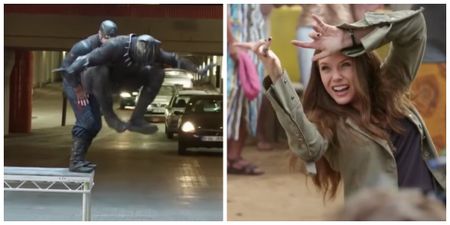 Marvel superhero action scenes without CGI are hilariously awkward