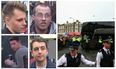 Police release pictures of four men after Manchester United coach attack