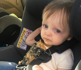 This story of a toddler throwing up in his dad’s car gets waaaay out of hand