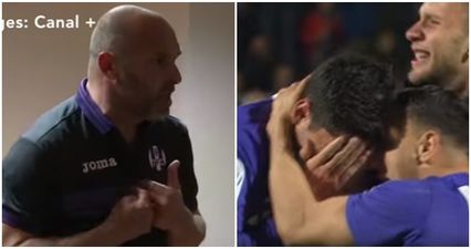 Watch Toulouse’s manager goes to new lengths with emotive pre-match team talk that stopped relegation