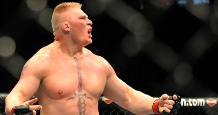 Fight fans lose their minds as Brock Lesnar is unexpectedly added to active UFC fighters list