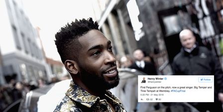 Twitter didn’t love Tinie Tempah’s FA Cup Final entertainment