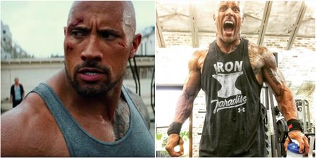 The Rock has packed on some serious muscle for Fast & Furious 8 in just 4 weeks