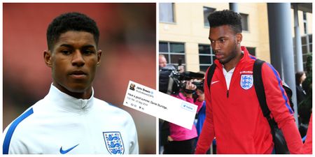 Twitter has gone in hard on Daniel Sturridge after Marcus Rashford’s debut goal