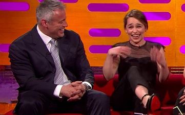 Matt LeBlanc makes Emilia Clarke blush over nude scene with his classic Friends quote