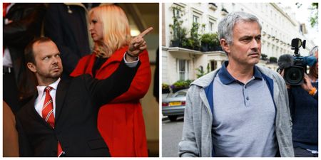 Jose Mourinho completely blanking Ed Woodward is almost unwatchable