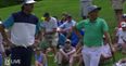 Course heckler quickly shuts up as Bubba Watson stands up for Rickie Fowler