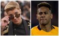 Watch as Justin Bieber holds his own in kick about with Neymar