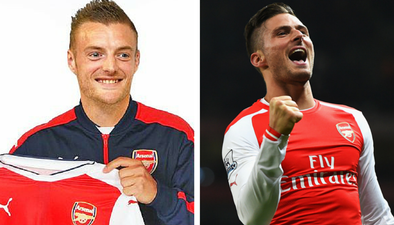 Olivier Giroud has pretty much confirmed Jamie Vardy is going to Arsenal