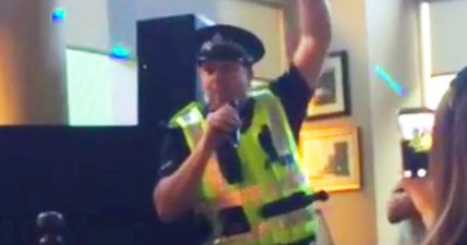 Scottish policeman belts out ‘I Will Survive’ after sorting out pub brawl – and Gloria Gaynor loves it