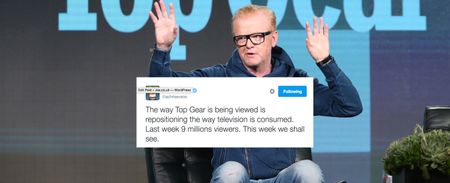 Chris Evans is back fighting against critics after ‘Top Gear’ ratings drop