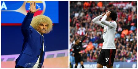 There’s a hint of Aaron Ramsey about Marouane Fellaini’s new hairdo