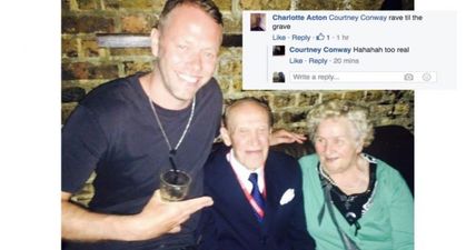 The elderly couple that went raving in a London club have thanked the DJ for the tunes (and a free taxi)