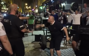 England fans clash with Marseille hooligans in ugly street violence